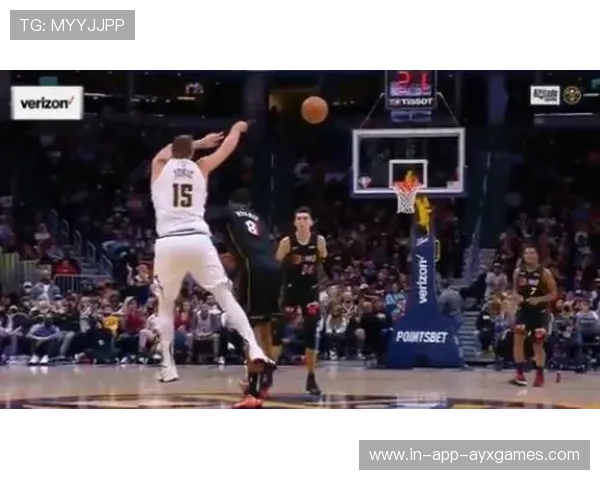 约基奇篮下背身强吃立功，掘金再度扩大差距